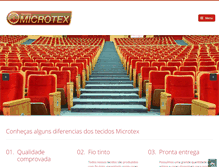 Tablet Screenshot of microtex.com.br